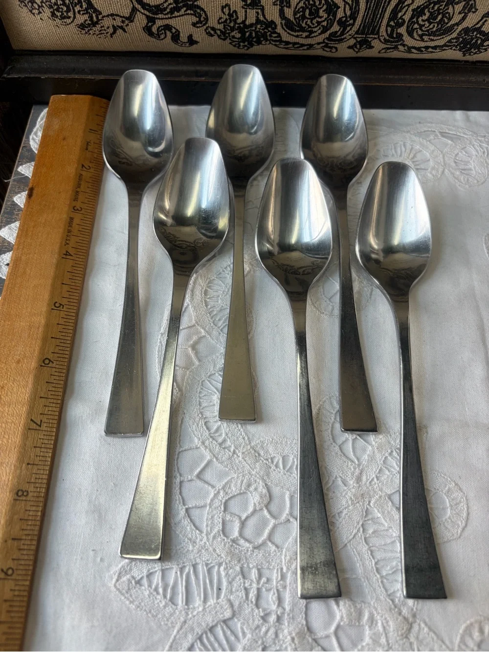 Vintage silver stainless steel Manor House Japan Spoon flatware 1 replacement